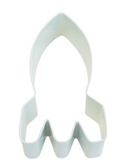 Picture of WHITE SPACE ROCKET COOKIE CUTTER